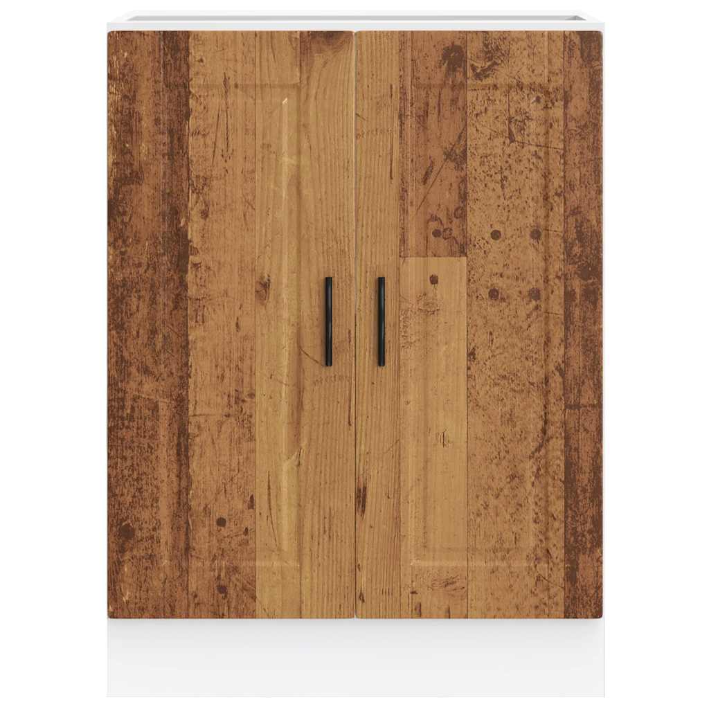 Kitchen Base Cabinet "Porto" Old Wood Engineered Wood