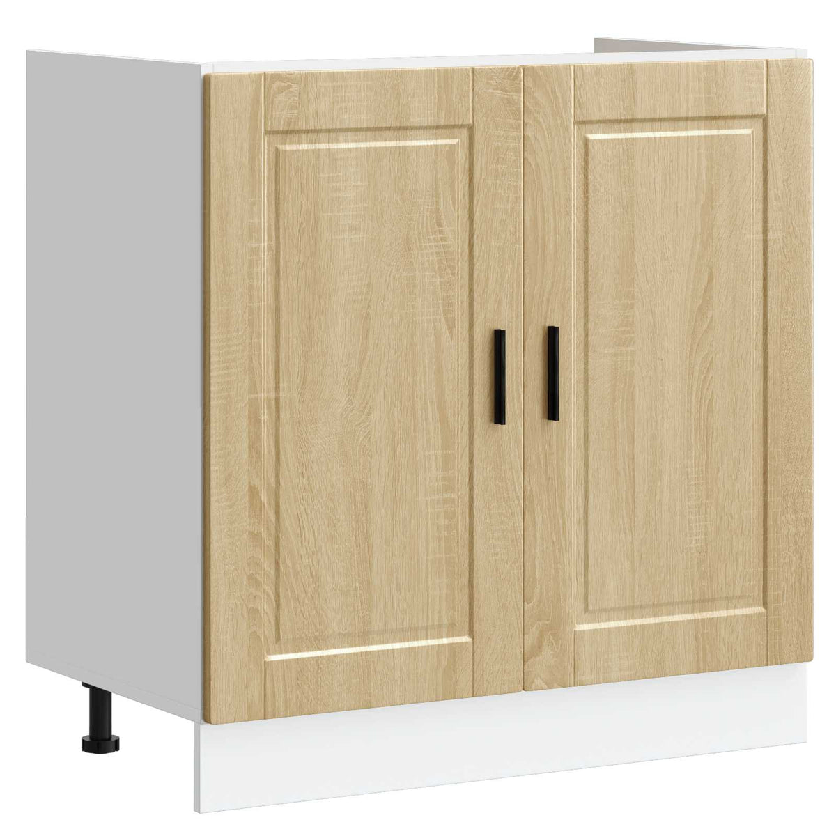 Sink Base Cabinet "Porto" Sonoma Oak 80x46x81.5 cm