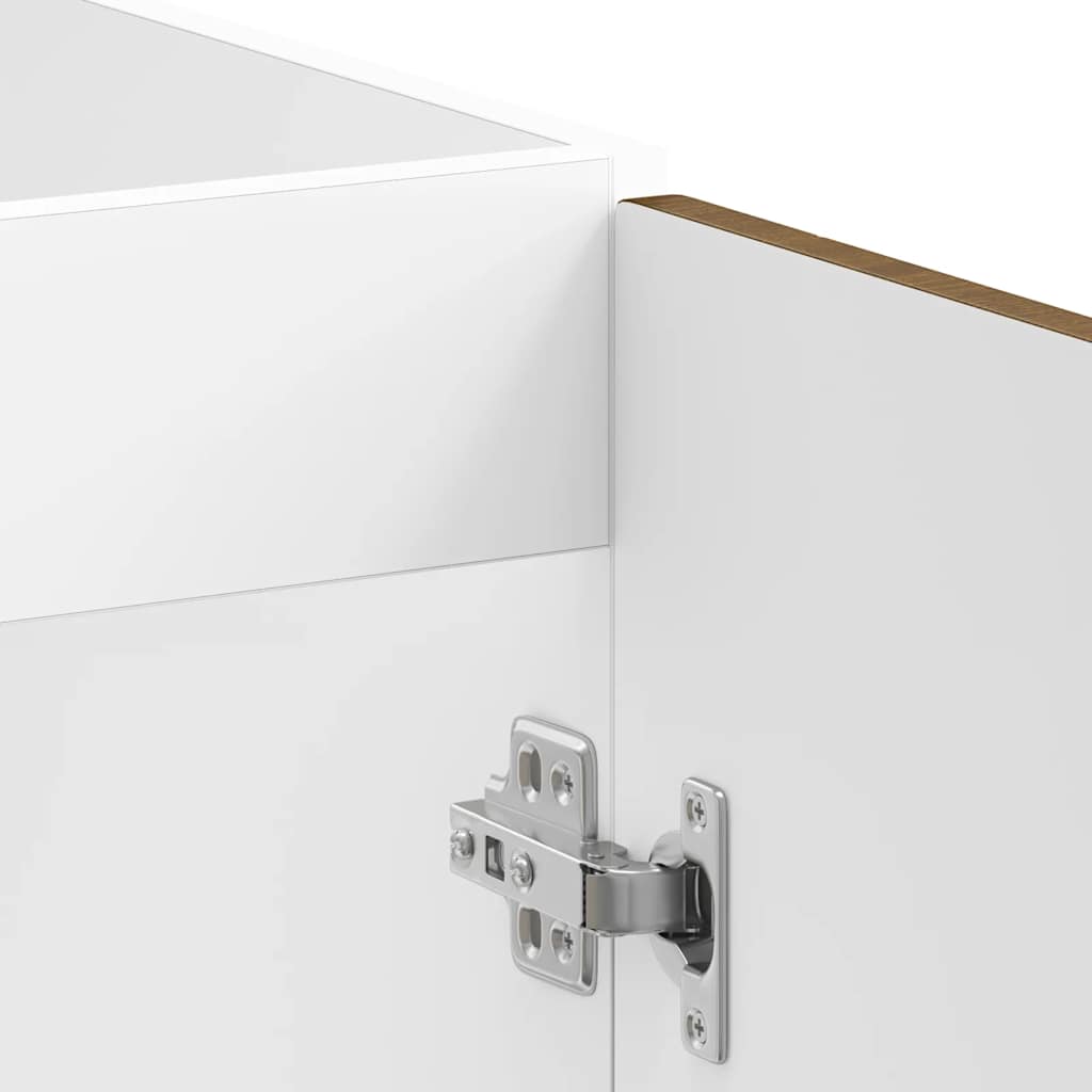 Sink Base Cabinet "Porto" Brown Oak 80x46x81.5 cm