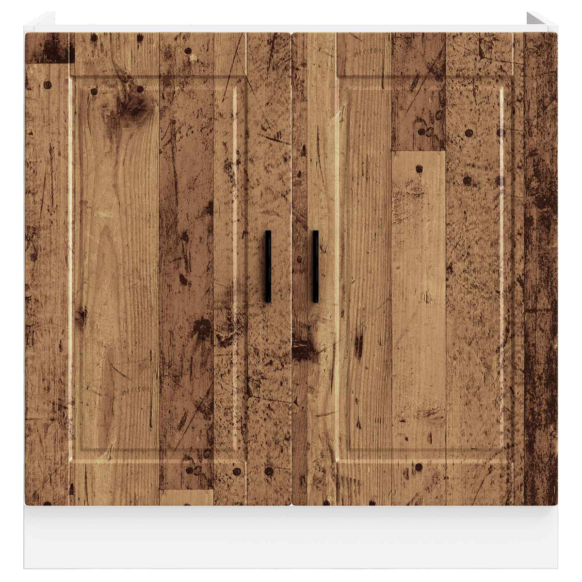 Sink Base Cabinet "Porto" Old Wood 80x46x81.5cm Engineered Wood