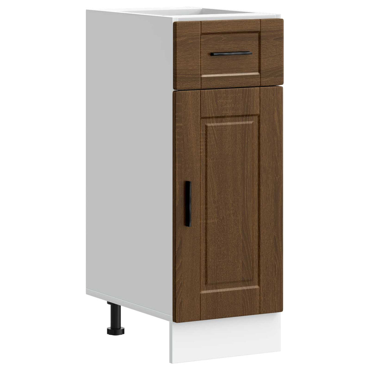 Kitchen Base Cabinet "Porto" Brown Oak Engineered Wood