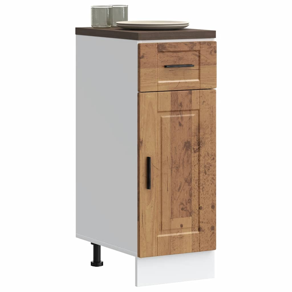 vidaXL Kitchen Base Cabinet Porto Old Wood Engineered Wood