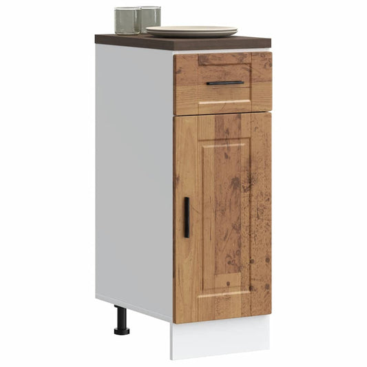 vidaXL Kitchen Base Cabinet Porto Old Wood Engineered Wood