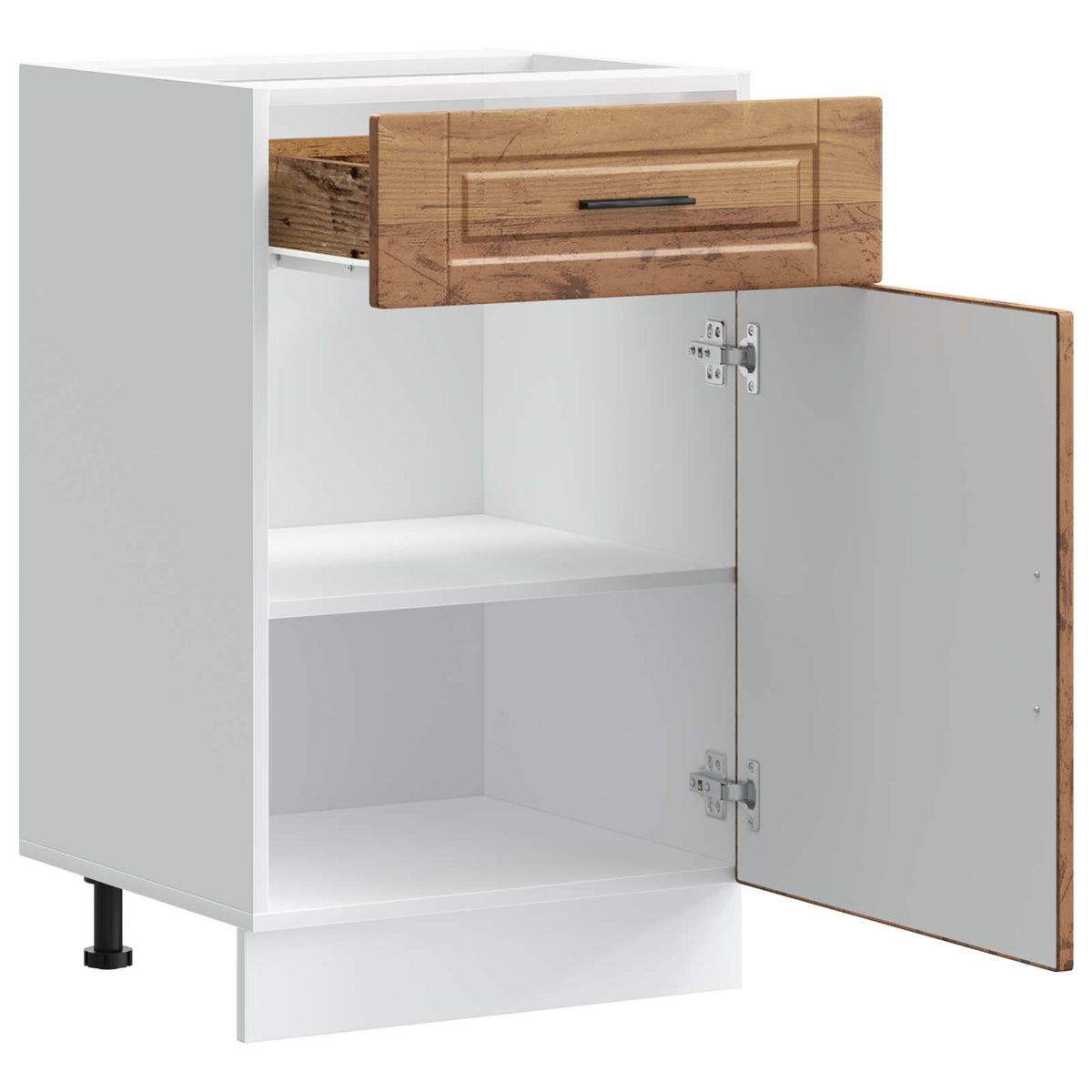 Kitchen Base Cabinet "Porto" Old Wood Engineered Wood