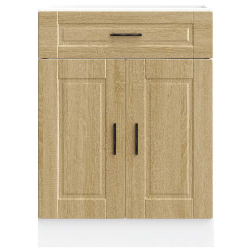 vidaXL Kitchen Base Cabinet Porto Sonoma Oak Engineered Wood