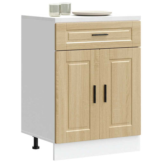 vidaXL Kitchen Base Cabinet Porto Sonoma Oak Engineered Wood