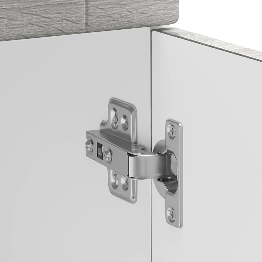 Kitchen Base Cabinet "Porto" Grey Sonoma Engineered Wood