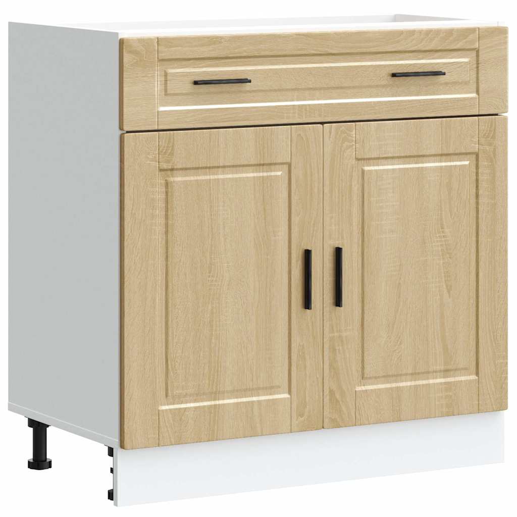 vidaXL Kitchen Base Cabinet Porto Sonoma Oak Engineered Wood