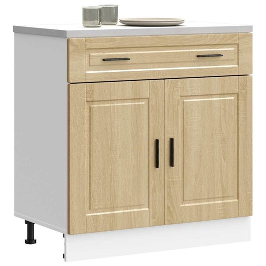 vidaXL Kitchen Base Cabinet Porto Sonoma Oak Engineered Wood