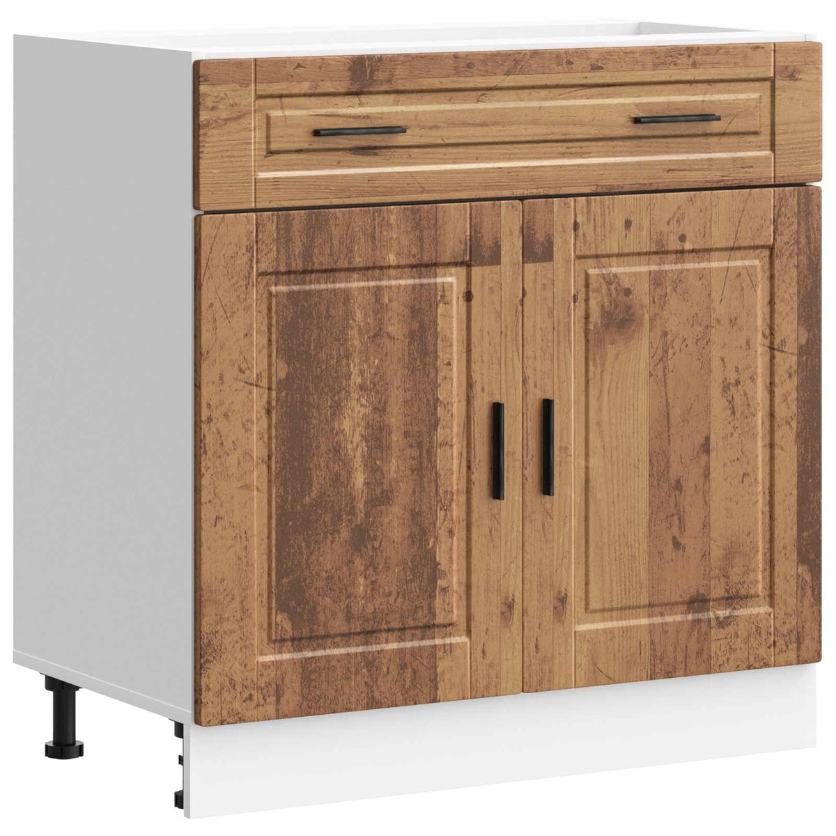 Kitchen Base Cabinet "Porto" Old Wood Engineered Wood