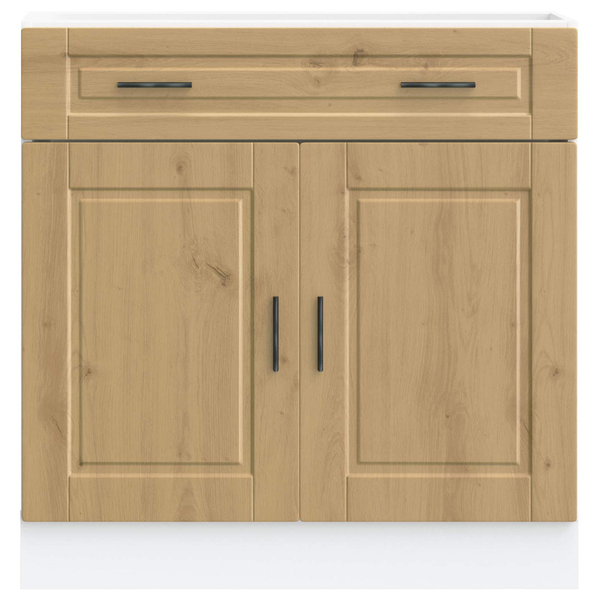 Kitchen Base Cabinet "Porto" Artisan Oak Engineered Wood