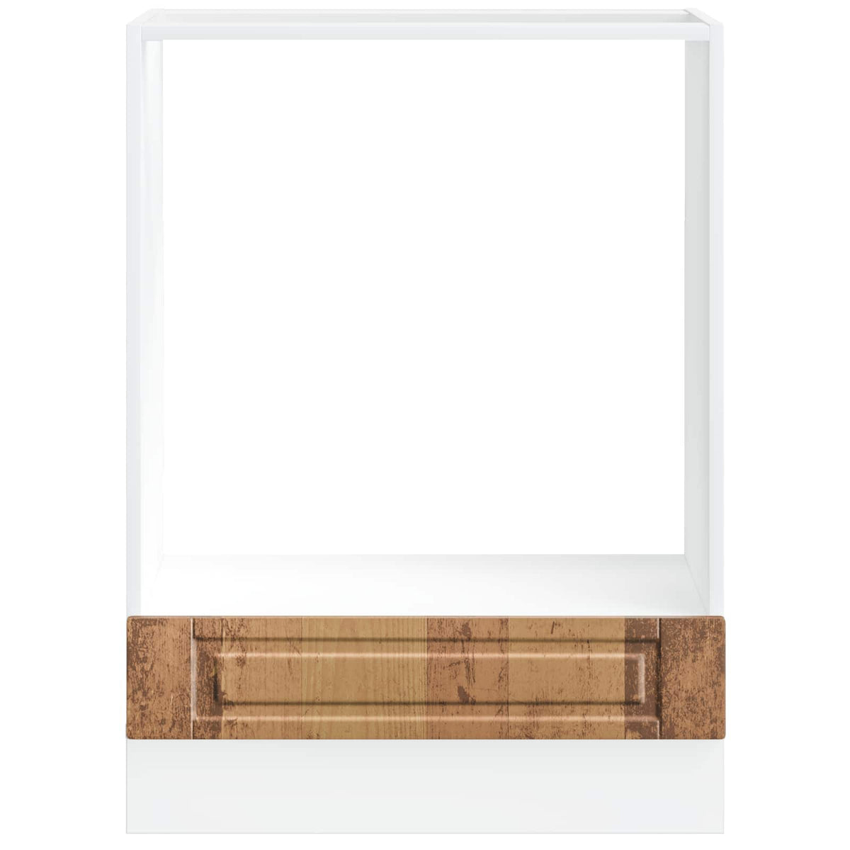 Oven Cabinet "Porto" Old Wood Engineered Wood