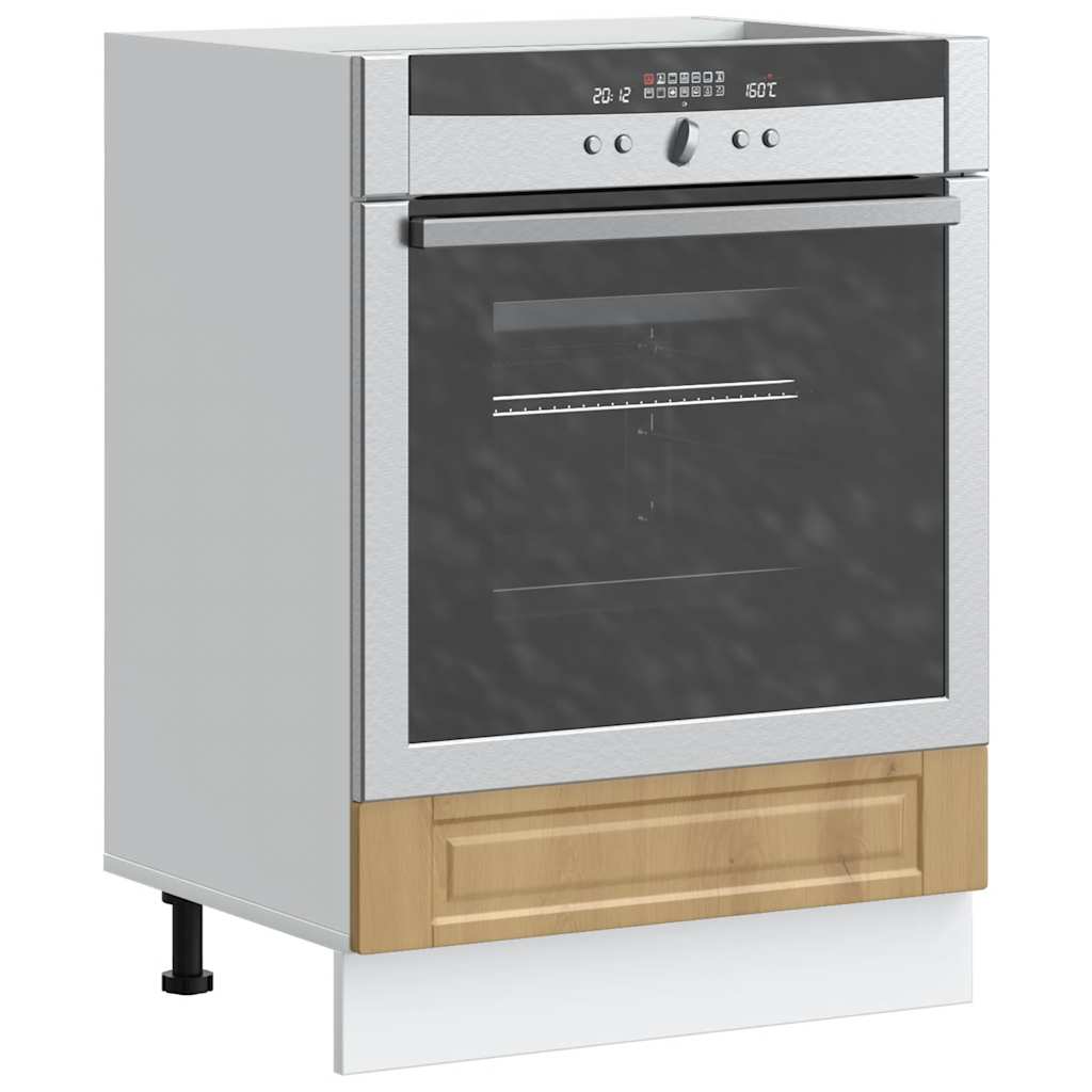 Oven Cabinet Porto Artisan Oak Engineered Wood