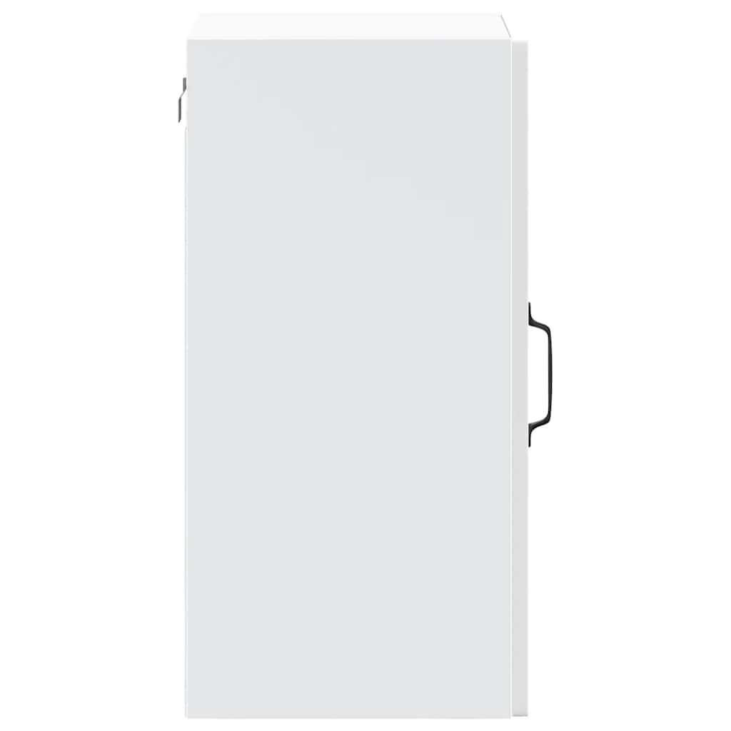 vidaXL Kitchen Wall Cabinet with Glass Door Porto White