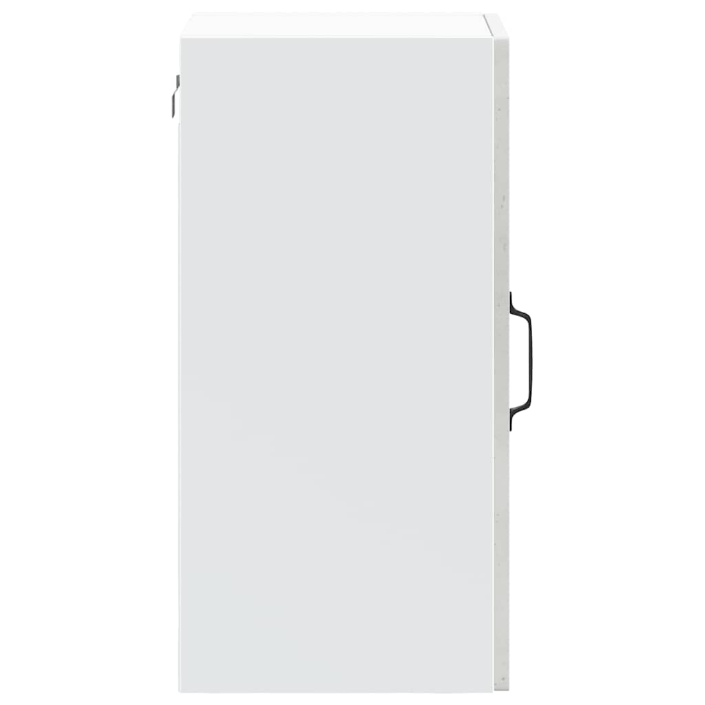 vidaXL Kitchen Wall Cabinet with Glass Door Porto Concrete Grey