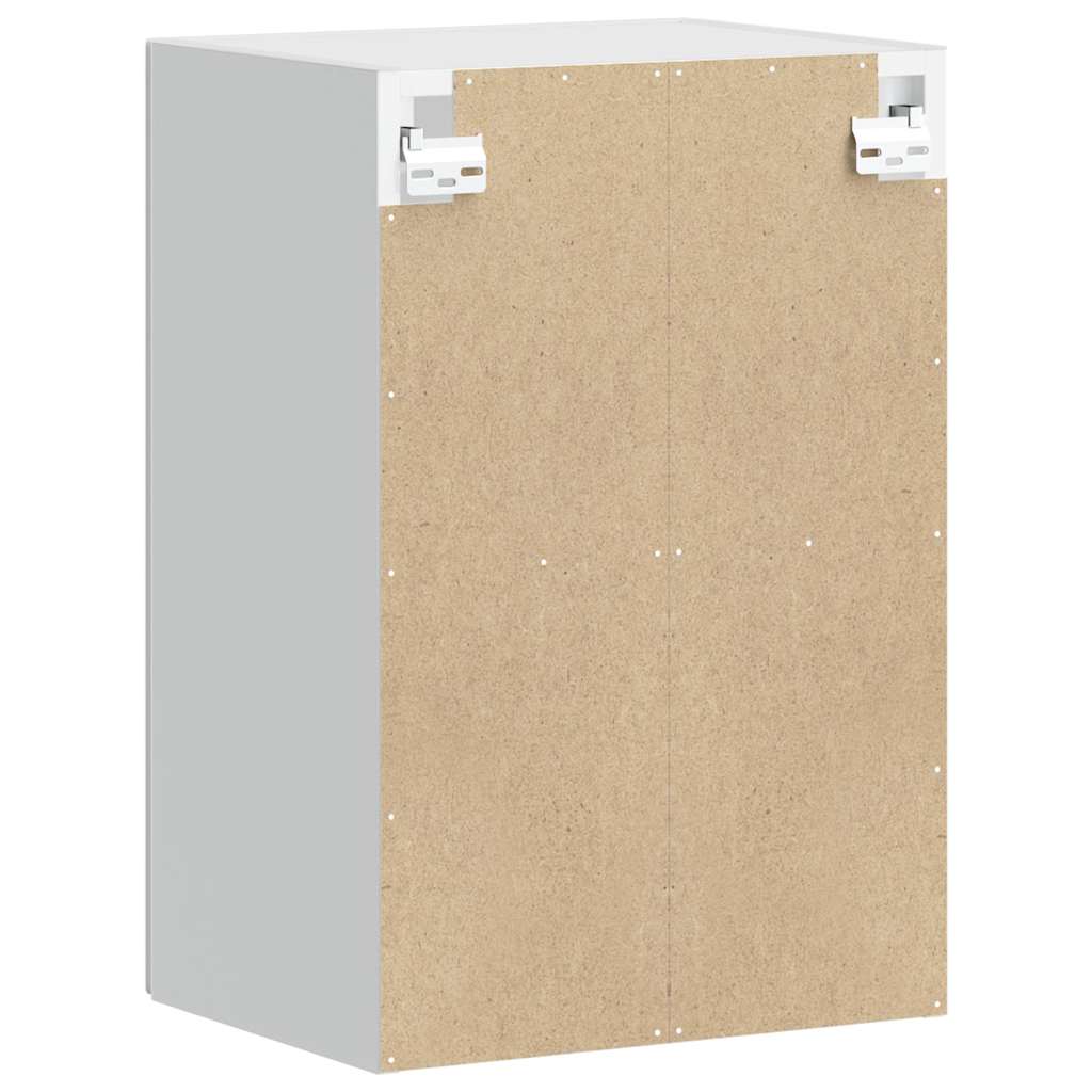 Kitchen Wall Cabinet with Glass Door Porto Grey Sonoma