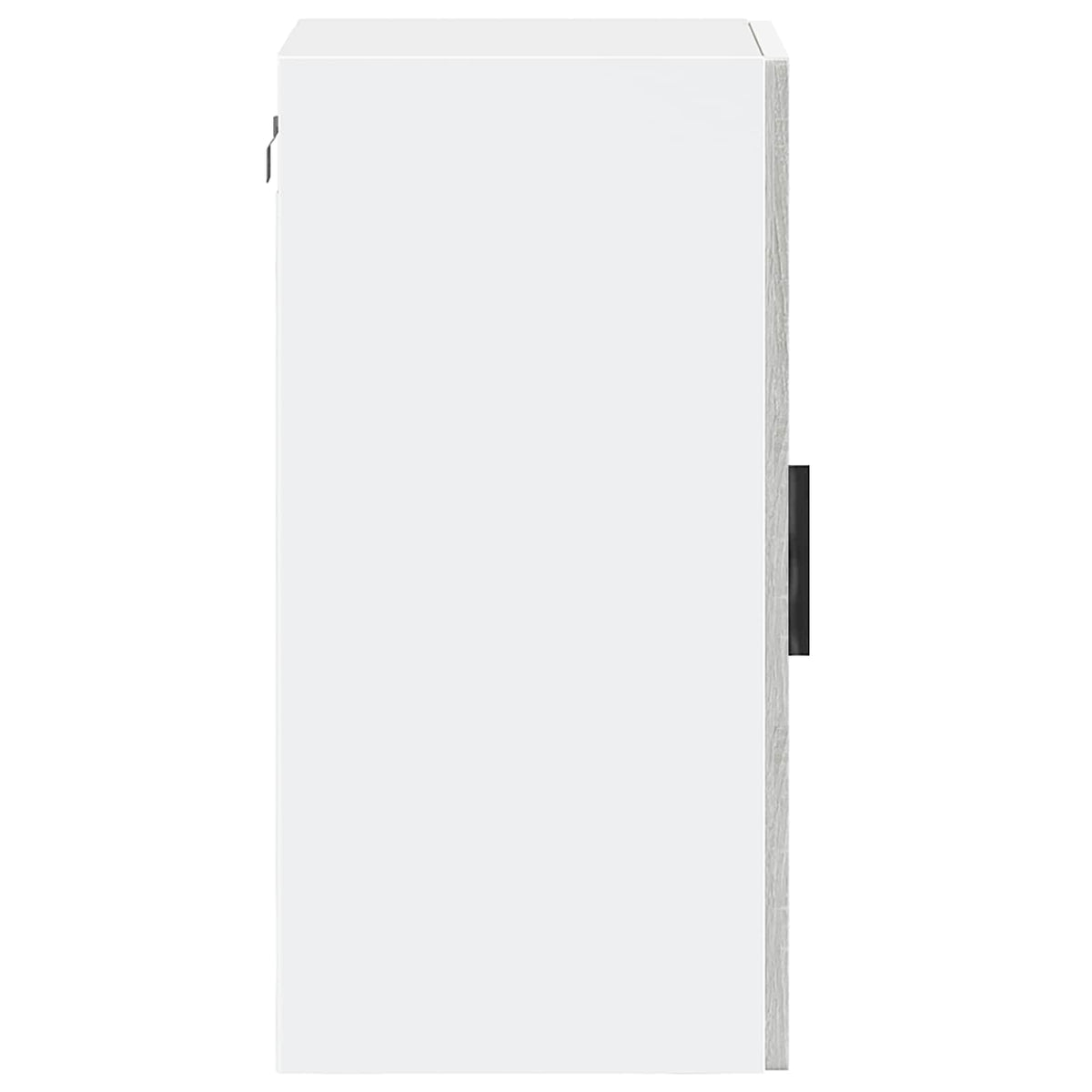 Kitchen Wall Cabinet with Glass Door "Porto" Grey Sonoma