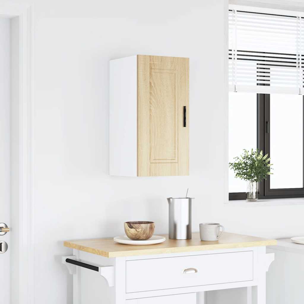 Kitchen Wall Cabinet "Porto" Sonoma Oak Engineered Wood