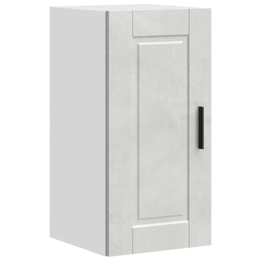 Kitchen Wall Cabinet "Porto" Concrete Grey Engineered Wood