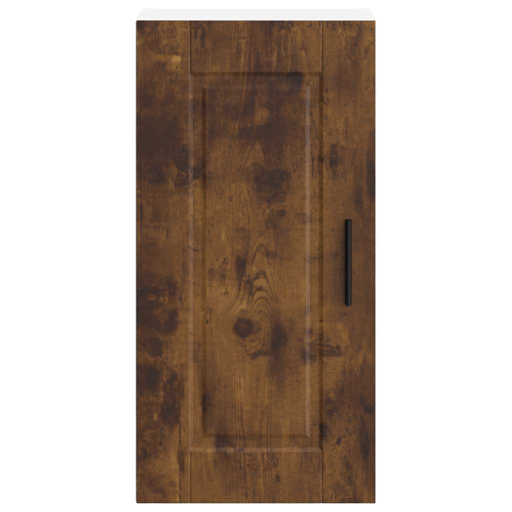 Kitchen Wall Cabinet "Porto" Smoked Oak Engineered Wood