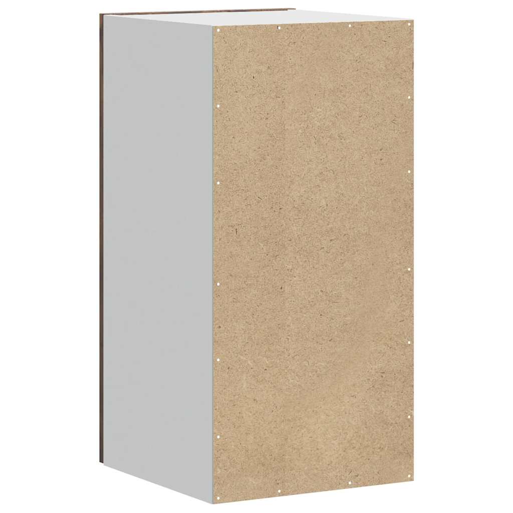 Kitchen Wall Cabinet "Porto" Smoked Oak Engineered Wood