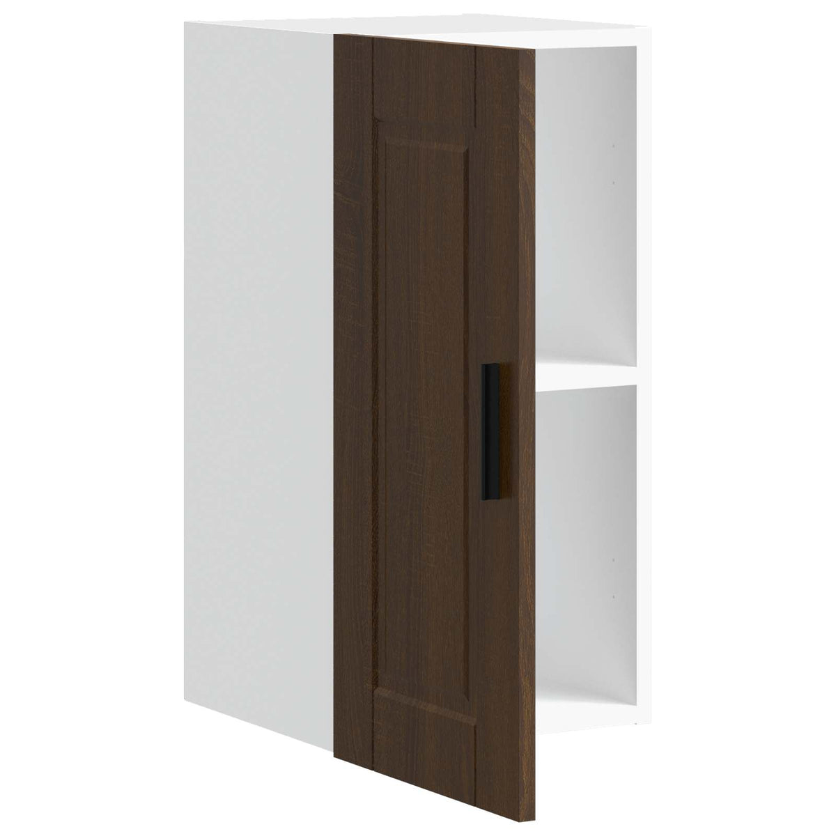Kitchen Wall Cabinet "Porto" Brown Oak Engineered Wood