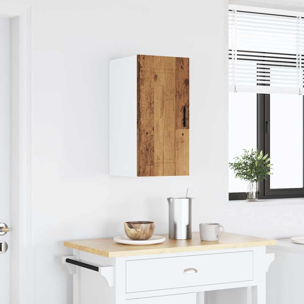 Kitchen Wall Cabinet "Porto" Old Wood Engineered Wood