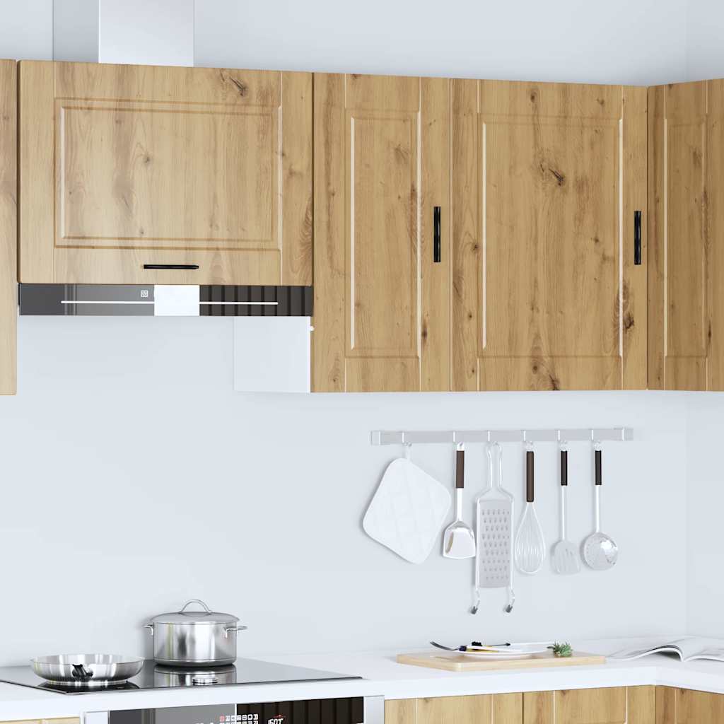 vidaXL Kitchen Wall Cabinet Porto Artisan Oak Engineered Wood