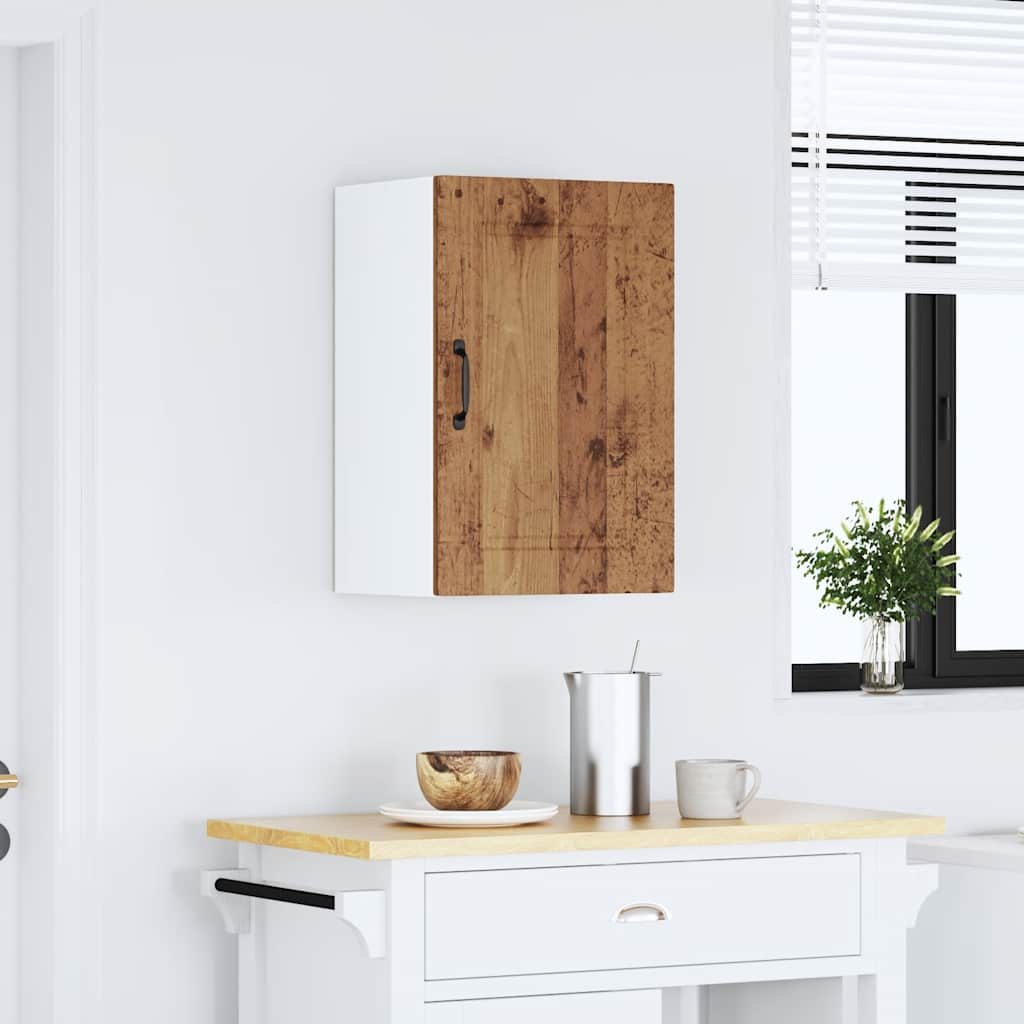 vidaXL Kitchen Wall Cabinet Porto Old Wood Engineered Wood