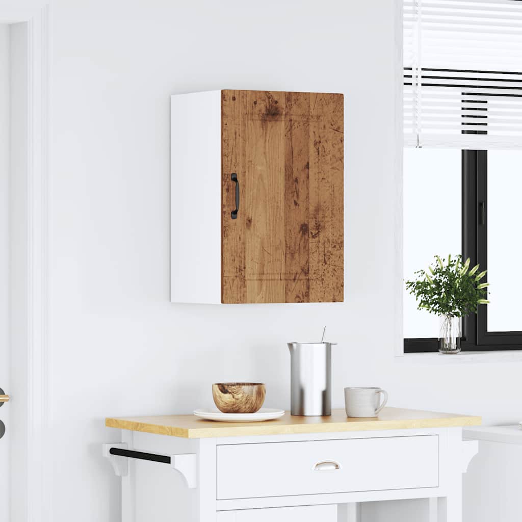 Kitchen Wall Cabinet "Porto" Old Wood Engineered Wood