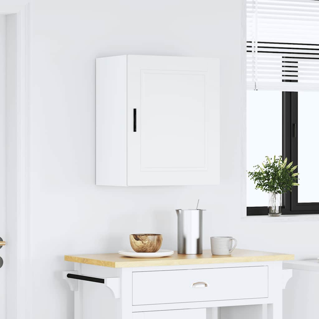 vidaXL Kitchen Wall Cabinet Porto White Engineered Wood