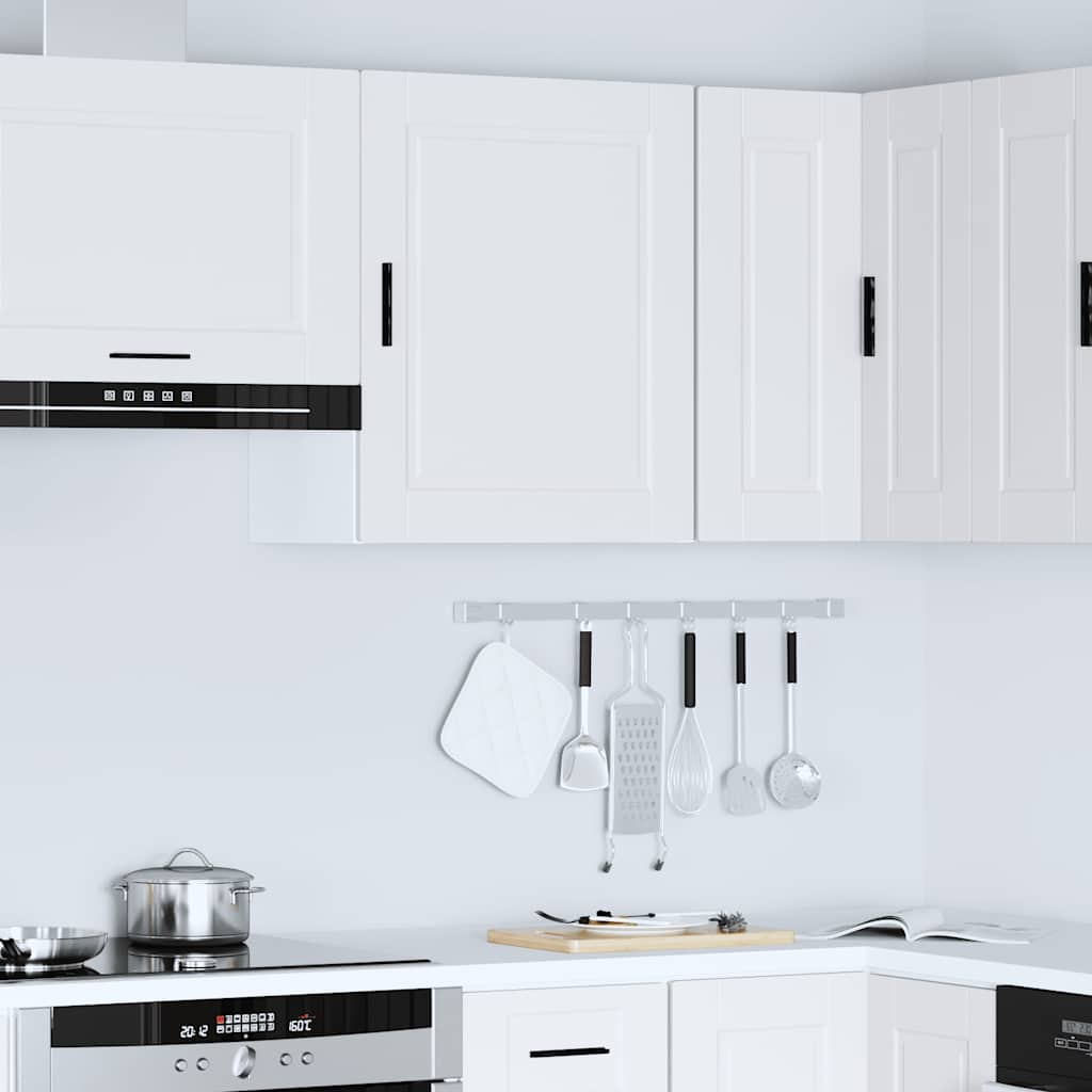 vidaXL Kitchen Wall Cabinet Porto White Engineered Wood