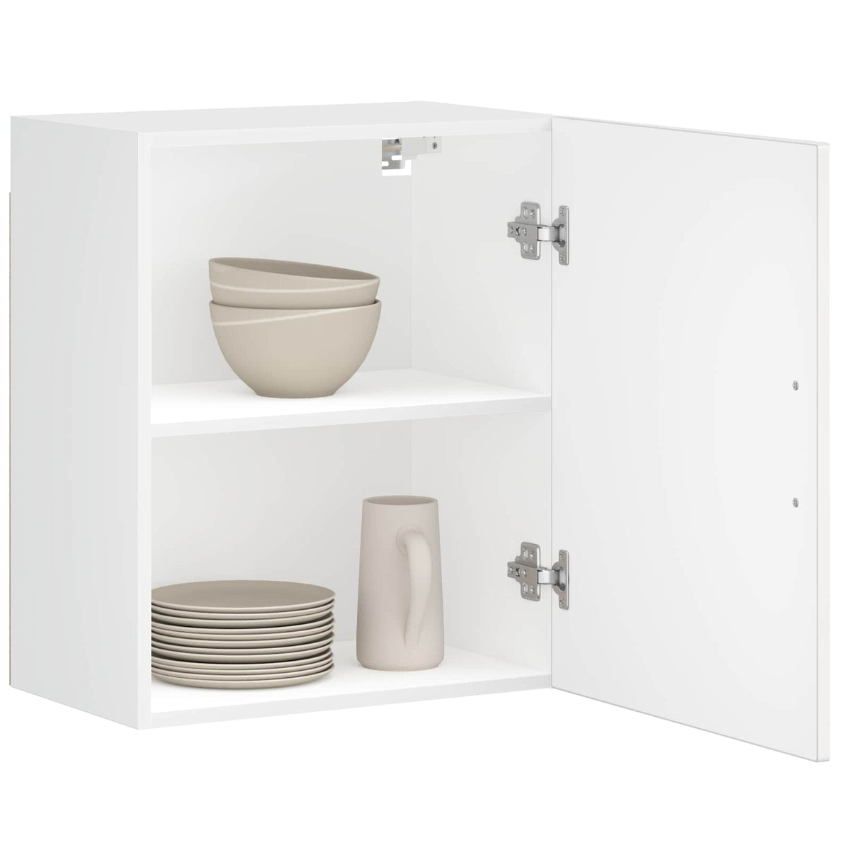 Kitchen Wall Cabinets 2 pcs "Porto" High Gloss White