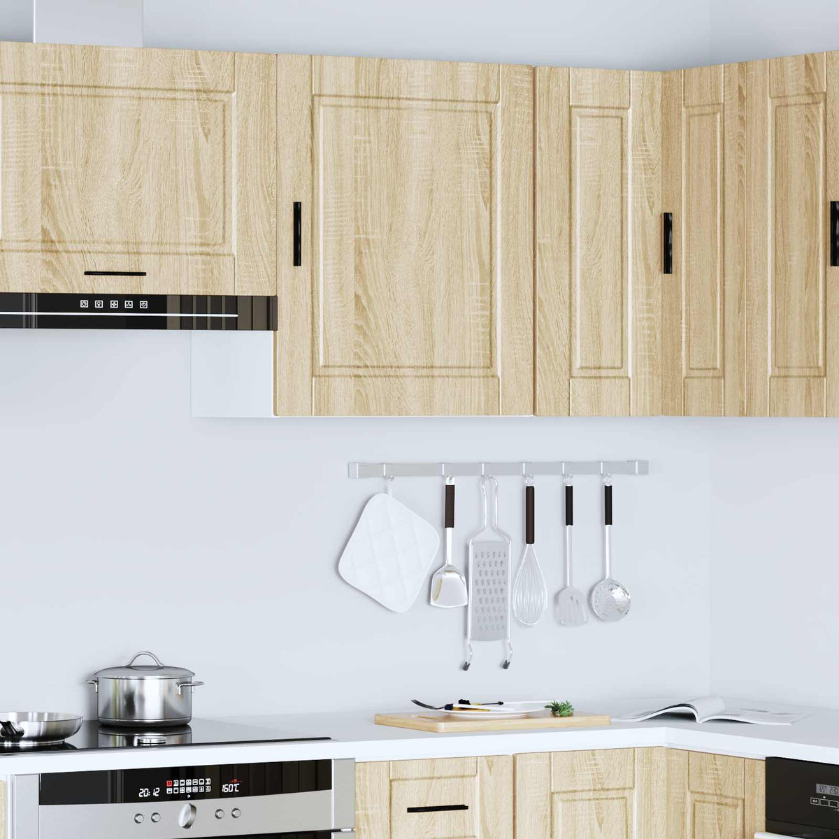 Kitchen Wall Cabinet "Porto" Sonoma Oak Engineered Wood