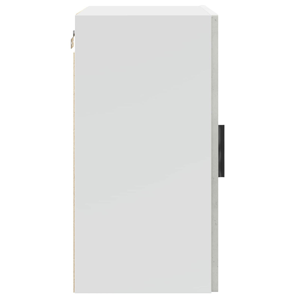 Kitchen Wall Cabinet "Porto" Concrete Grey Engineered Wood