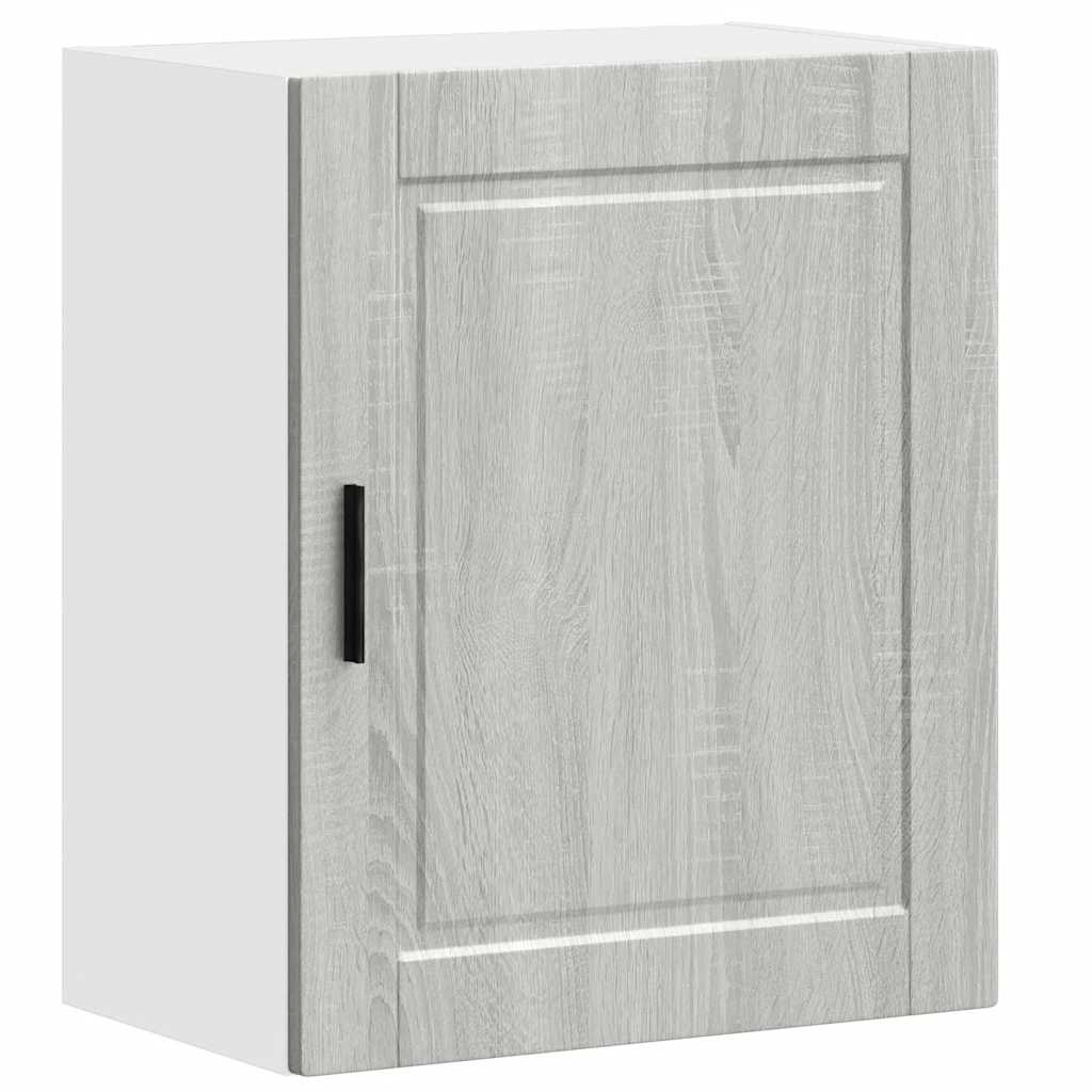 Kitchen Wall Cabinet "Porto" Grey Sonoma Engineered Wood