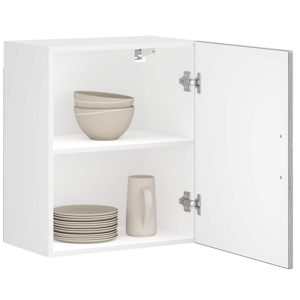 Kitchen Wall Cabinet "Porto" Grey Sonoma Engineered Wood