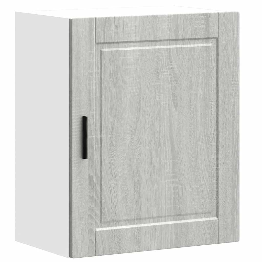 vidaXL Kitchen Wall Cabinets 2 pcs Porto Grey Sonoma Engineered Wood