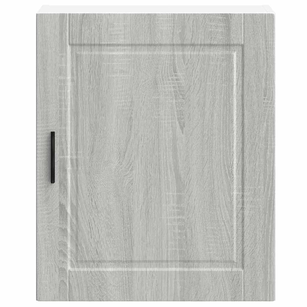 vidaXL Kitchen Wall Cabinets 2 pcs Porto Grey Sonoma Engineered Wood