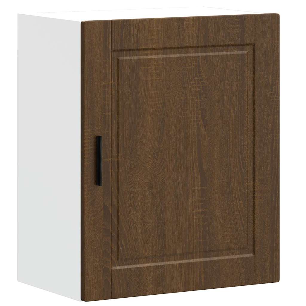 vidaXL Kitchen Wall Cabinets 2 pcs Porto Brown Oak Engineered Wood