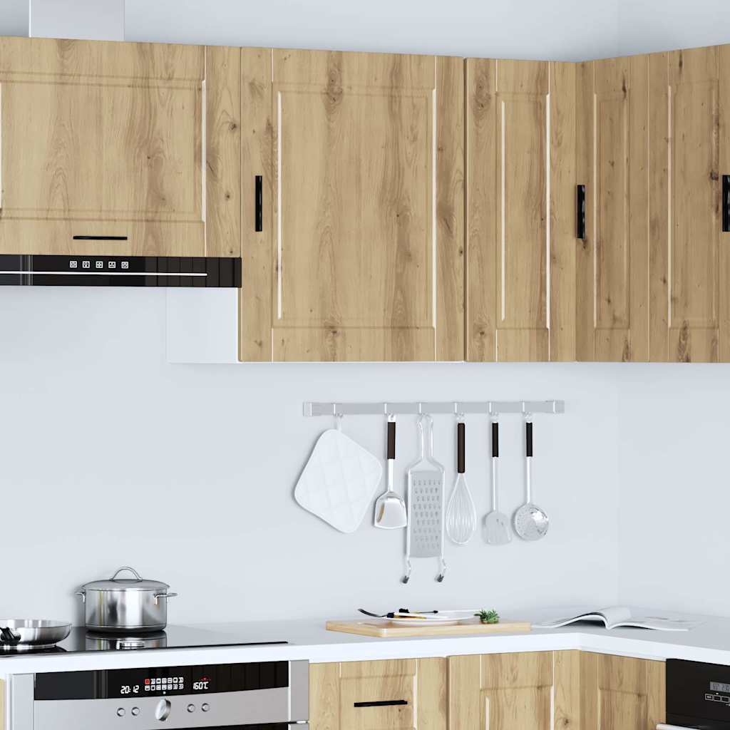 vidaXL Kitchen Wall Cabinet Porto Artisan Oak Engineered Wood