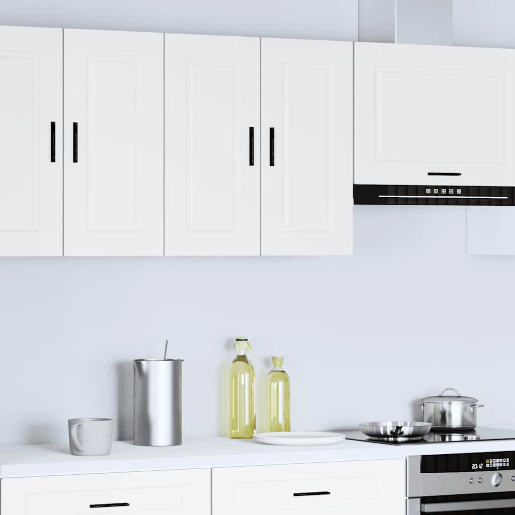 vidaXL Kitchen Wall Cabinet Porto White Engineered Wood