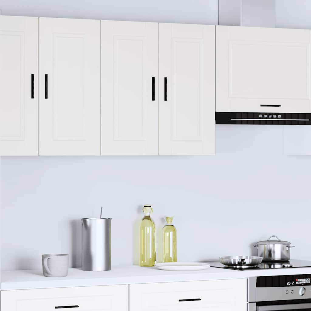 Kitchen Wall Cabinet "Porto" White Engineered Wood