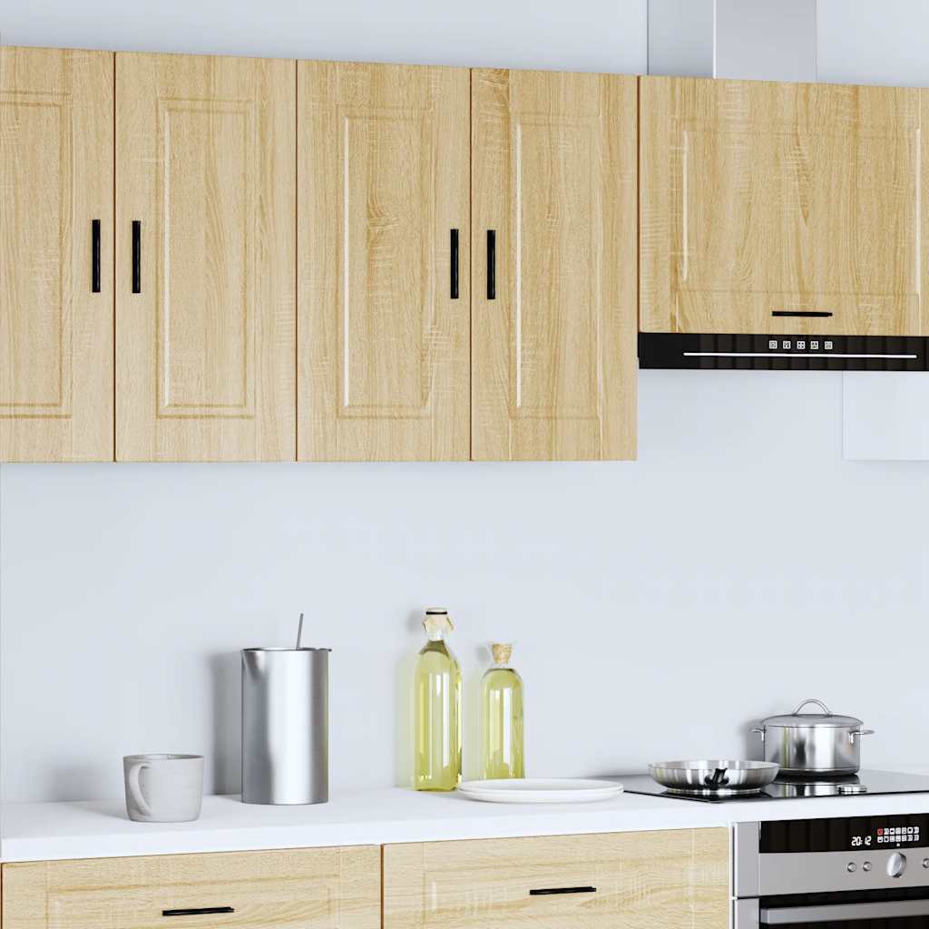 vidaXL Kitchen Wall Cabinet Porto Sonoma Oak Engineered Wood