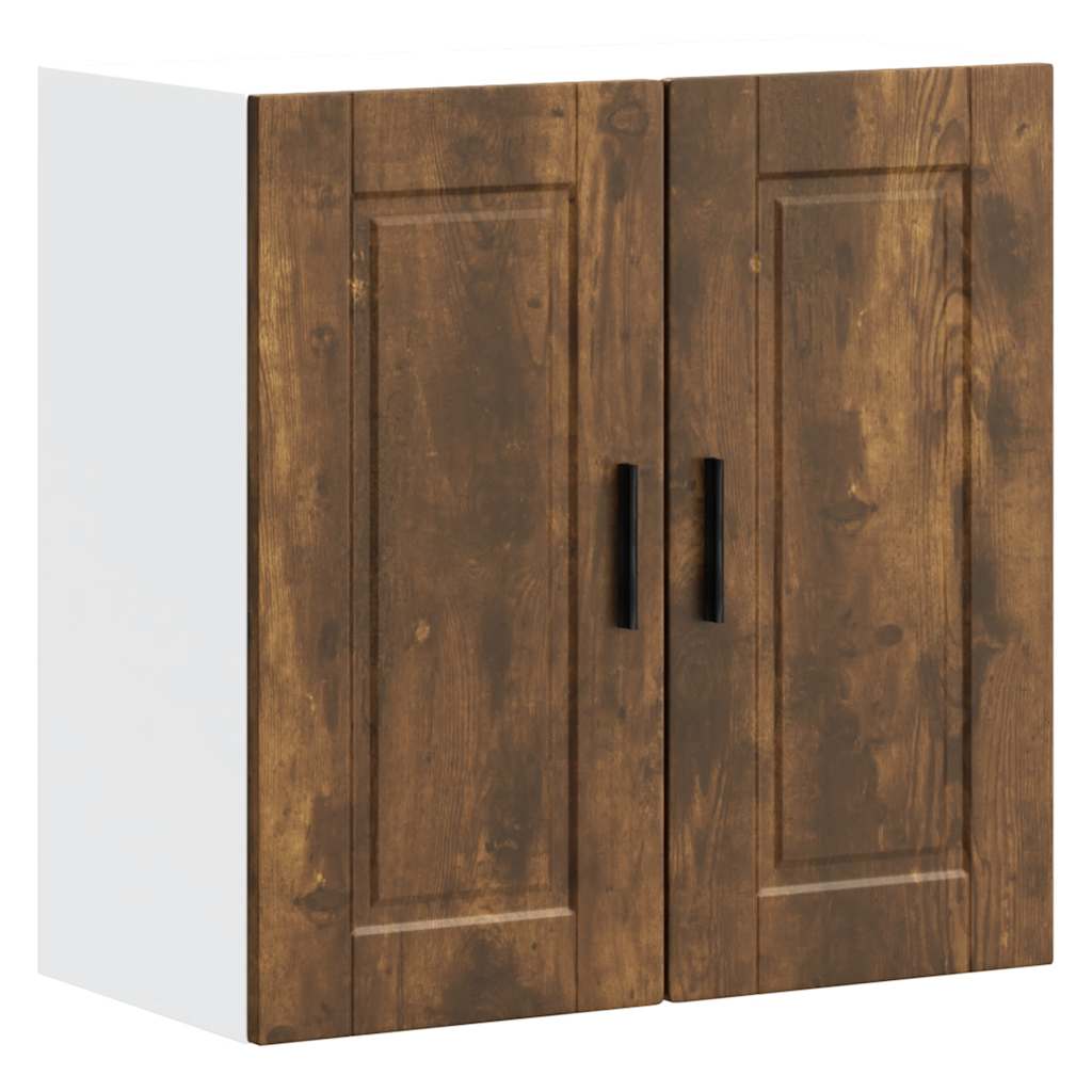 vidaXL Kitchen Wall Cabinet Porto Smoked Oak Engineered Wood