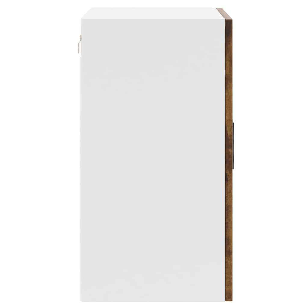 Kitchen Wall Cabinet "Porto" Smoked Oak Engineered Wood