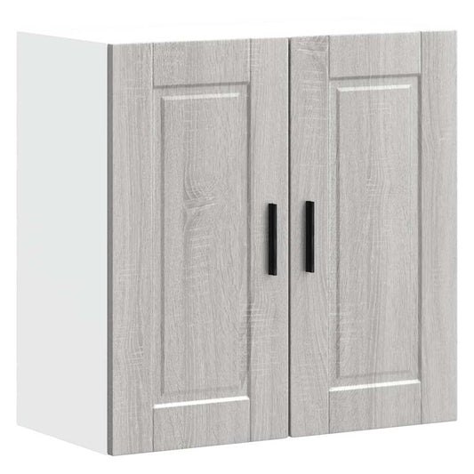 vidaXL Kitchen Wall Cabinet Porto Grey Sonoma Engineered Wood