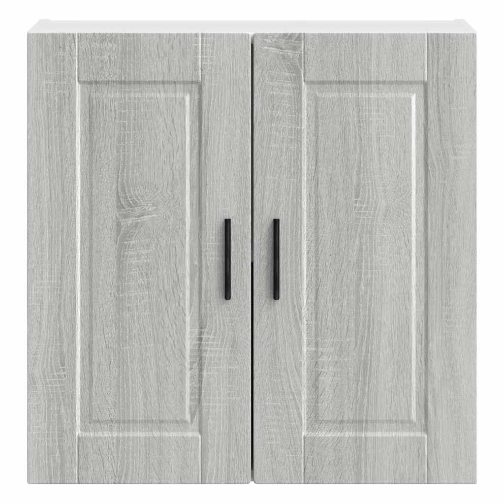 Kitchen Wall Cabinet "Porto" Grey Sonoma Engineered Wood