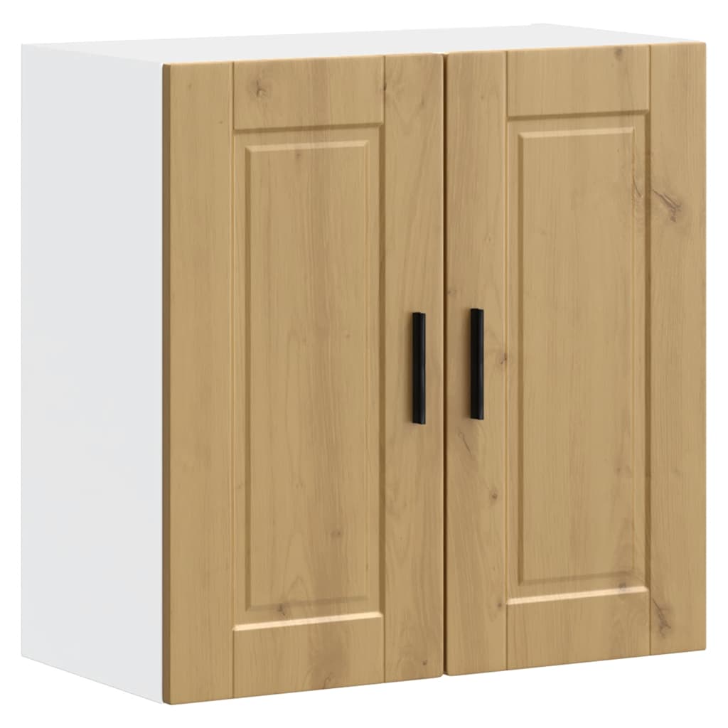 Kitchen Wall Cabinet "Porto" Artisan Oak Engineered Wood