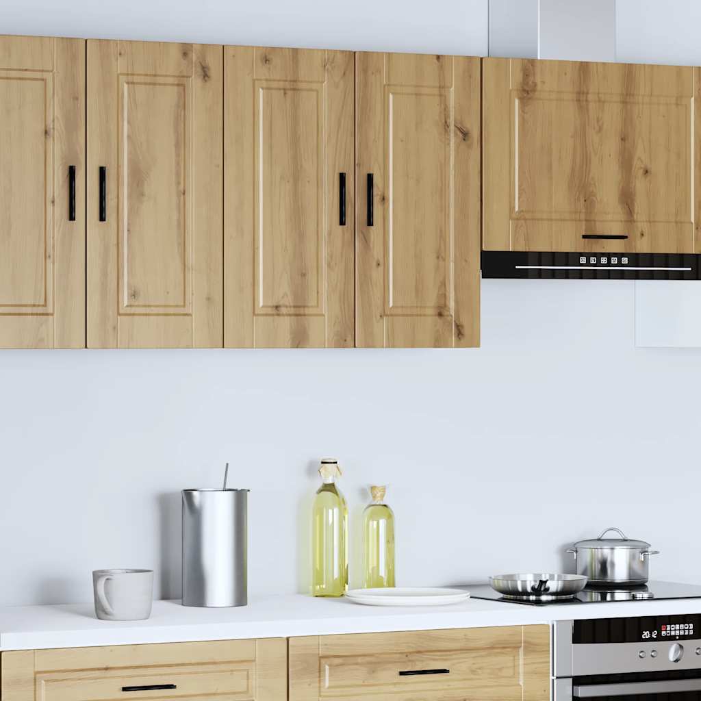 vidaXL Kitchen Wall Cabinet Porto Artisan Oak Engineered Wood